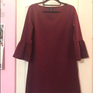 Maroon Dress